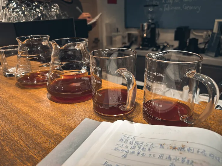 粕谷哲的4:6沖煮法上課過程與筆記