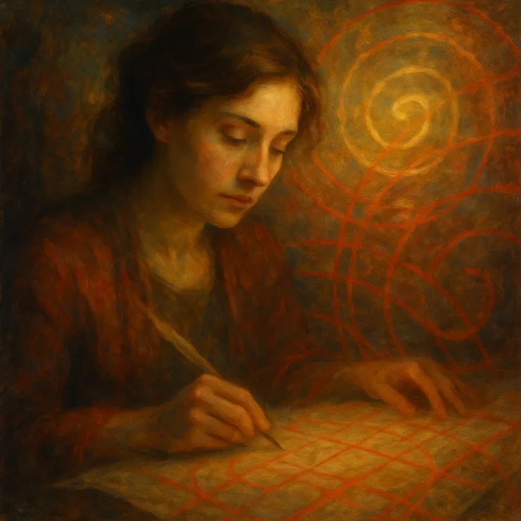 Jane listened patiently, then unfurled one of her maps, showing them where these fragments connected, revealing the paths hidden within their own depths.