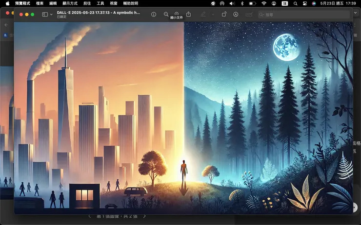 1.4 如何在孤獨與人際之間做出選擇，是他的難題