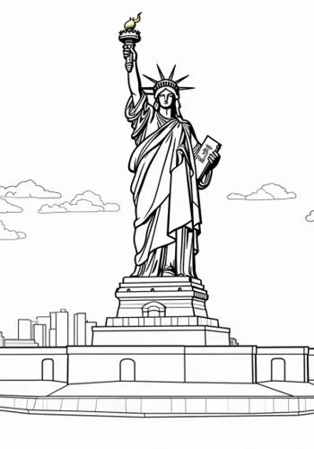 美國-自由神像
