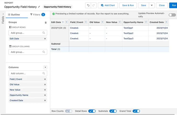 Group仍舊無法顯示時間
