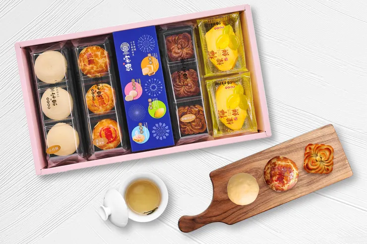 【宝泉】2025中秋禮盒 月見花開A款