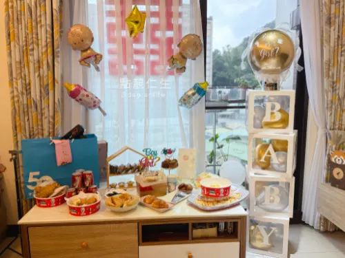 聖誕趴➕性別趴 滿足媽媽想要的儀式感