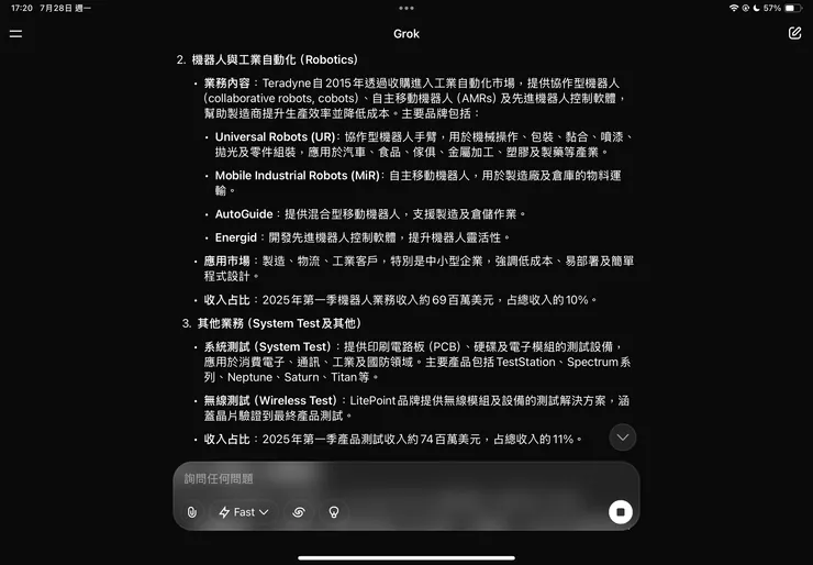 泰瑞達公司基本面介紹