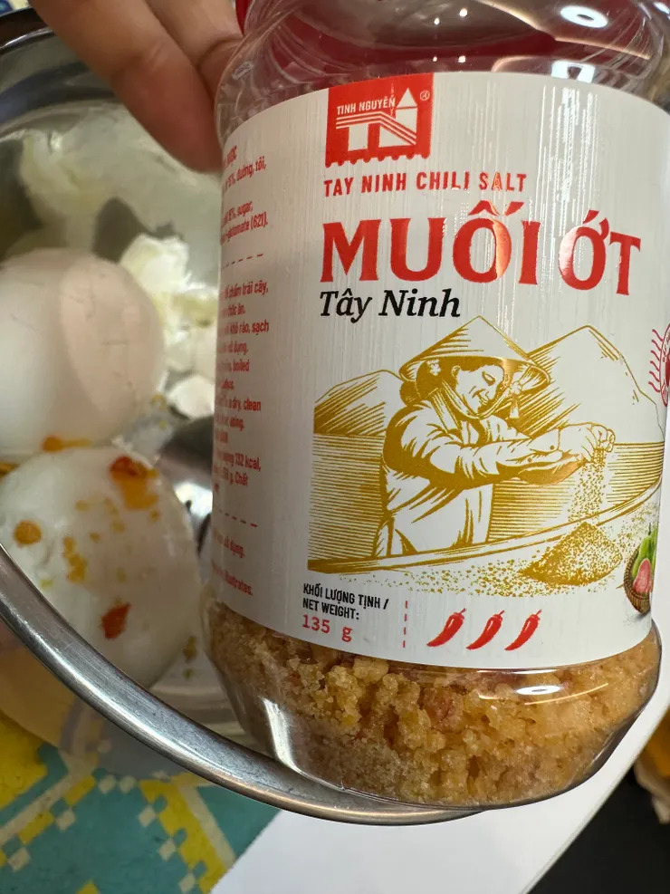 最近吃很多越南的鹽，我有點擔心鈉含量超標