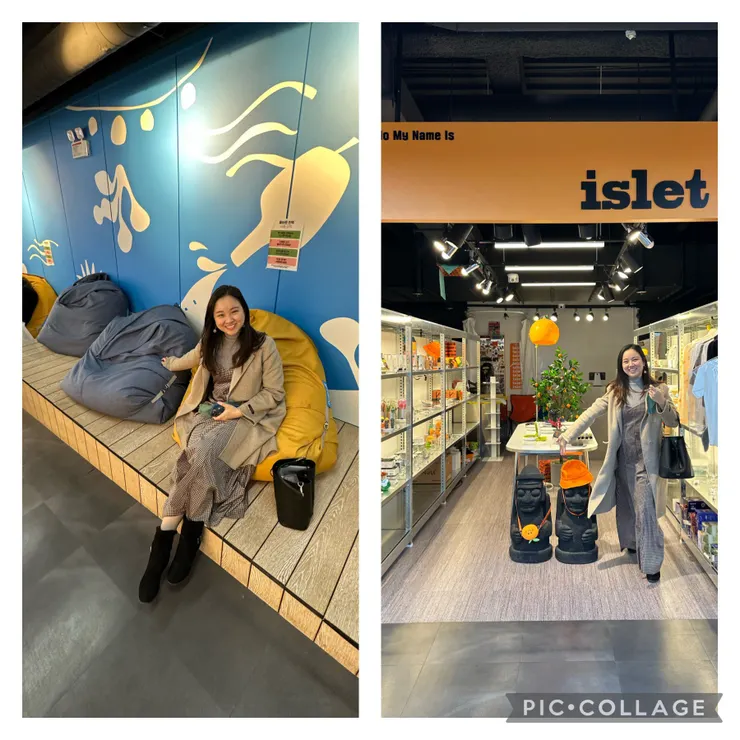 濟州東門市場裡面的B1青年商场，是個室內商場，有懶骨頭區還有一些文創小店，很多獨一無二的紀念品！ 