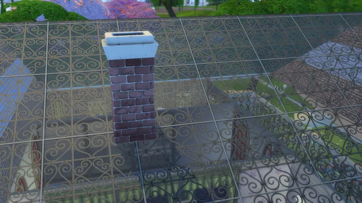 透明的屋頂是 The Sims獨有！現實中也可能有，一般都在商場吧。家居用透明頂我覺得挺不自在，但給小人住沒所謂啦。實際來說可以增加自然光，但缺點是很熱，不過在The Sims似乎沒有影響。