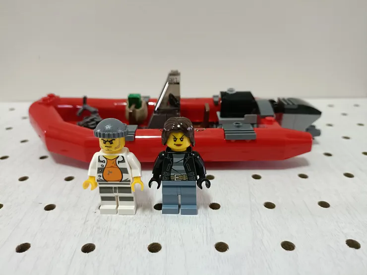 小偷與充氣小艇