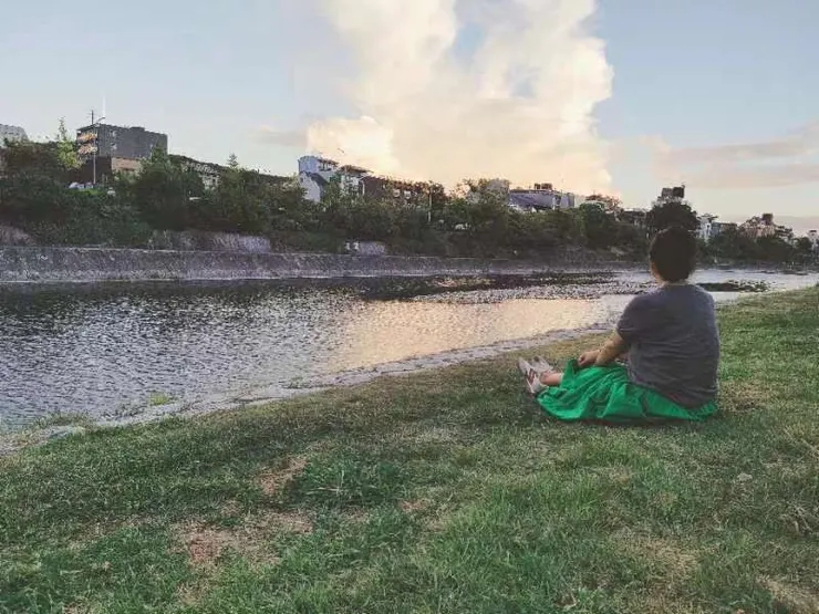 京都鴨川緩慢的時間