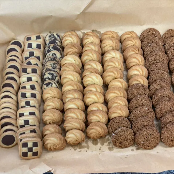 餅乾大軍看起來好療癒!