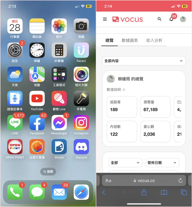 費了一番功夫才把那些未讀一一處理完畢