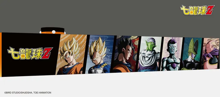《七龍珠Z》快閃店_七大角色形象牆