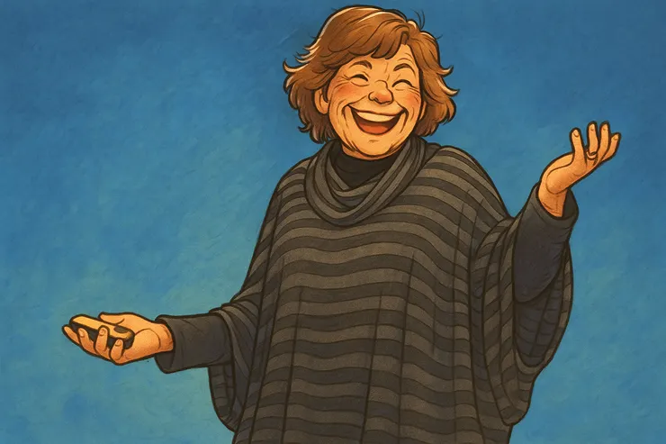   關於怪罪與原諒，Dr.Ellen Langer 別有主張。圖片為AI生成