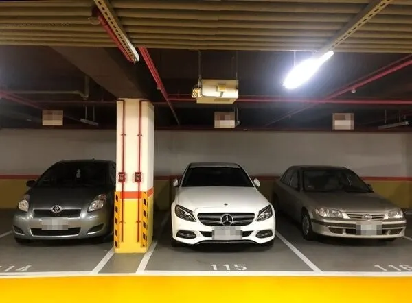 停車位。圖／5168實價登錄比價王資料庫