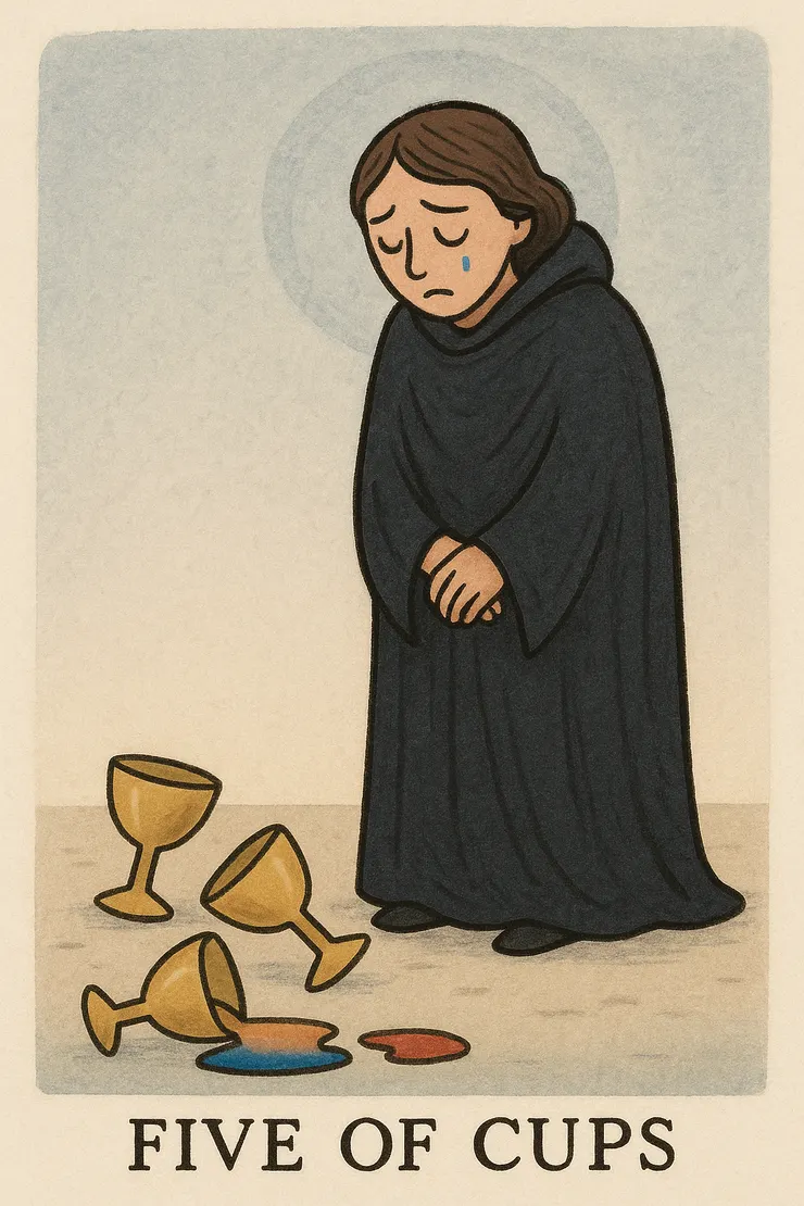 AI 做了第二張，還是只有三個杯。但這張圖也好可愛！