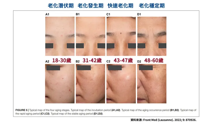 你知道人幾歲皮膚開始變老嗎