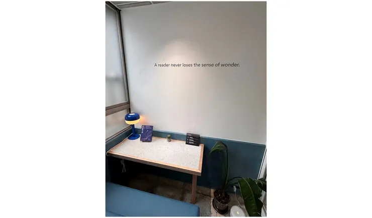 a reader 的閱讀區（自攝）