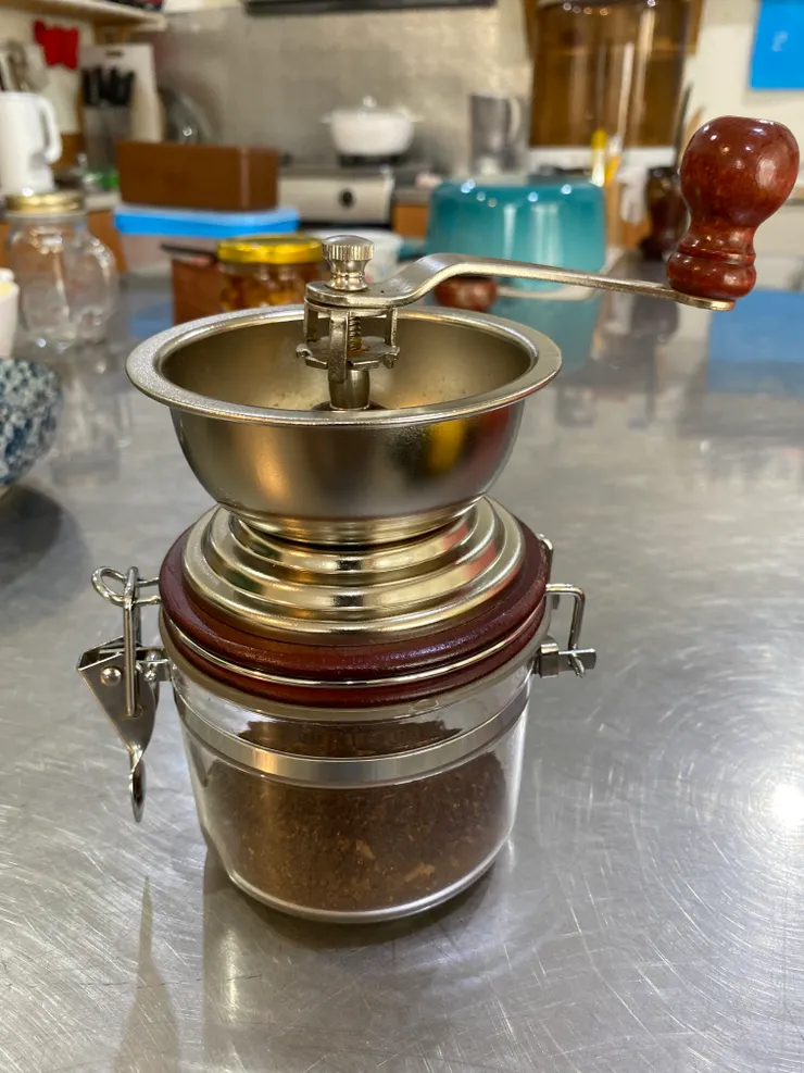 表哥送的咖啡豆