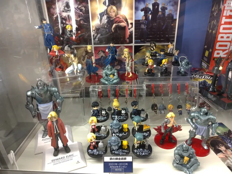 日本展區鋼鍊，感覺很少見