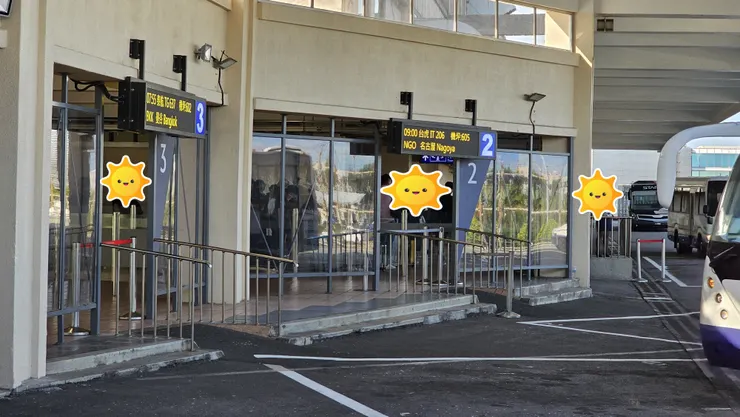 早晨的B1R登機門熱鬧滾滾!