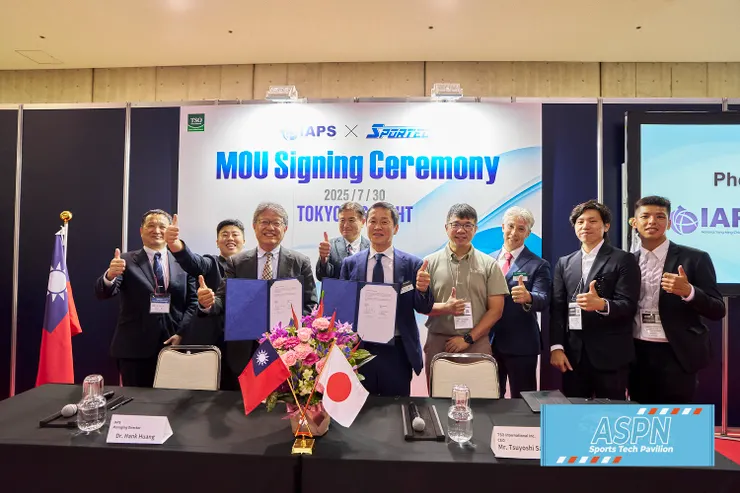 ASPN與SPORTEC簽署合作備忘錄，共創運動科技創新價值。