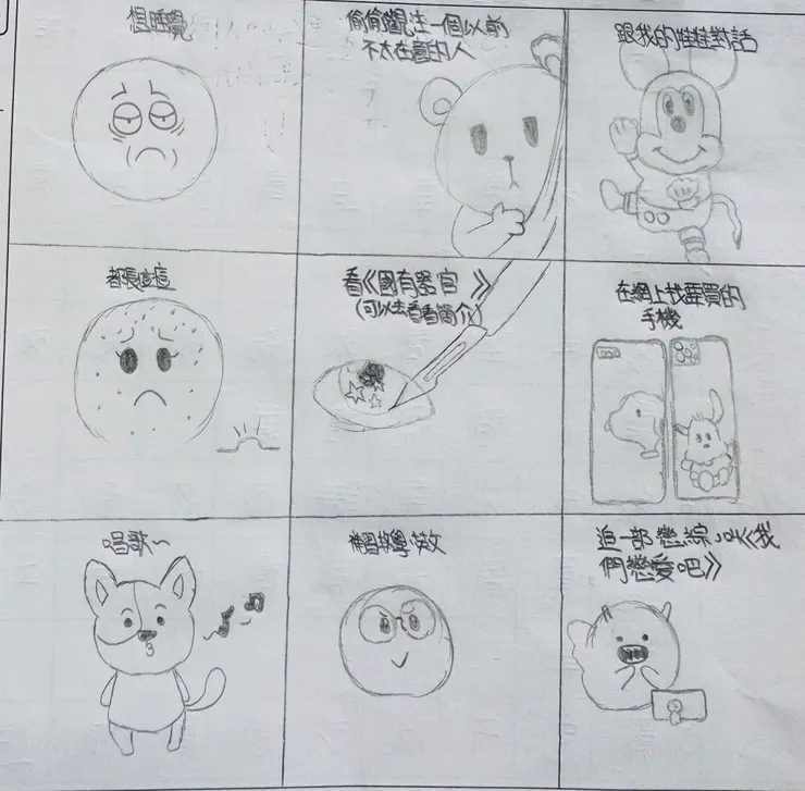 似乎囊括所有小女生的喜憂😄