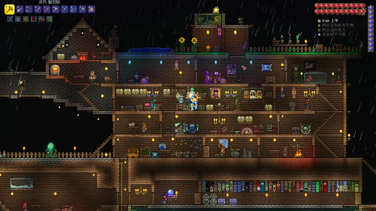 NPC會住進房間,每個NPC所喜歡的居住條件也不一樣