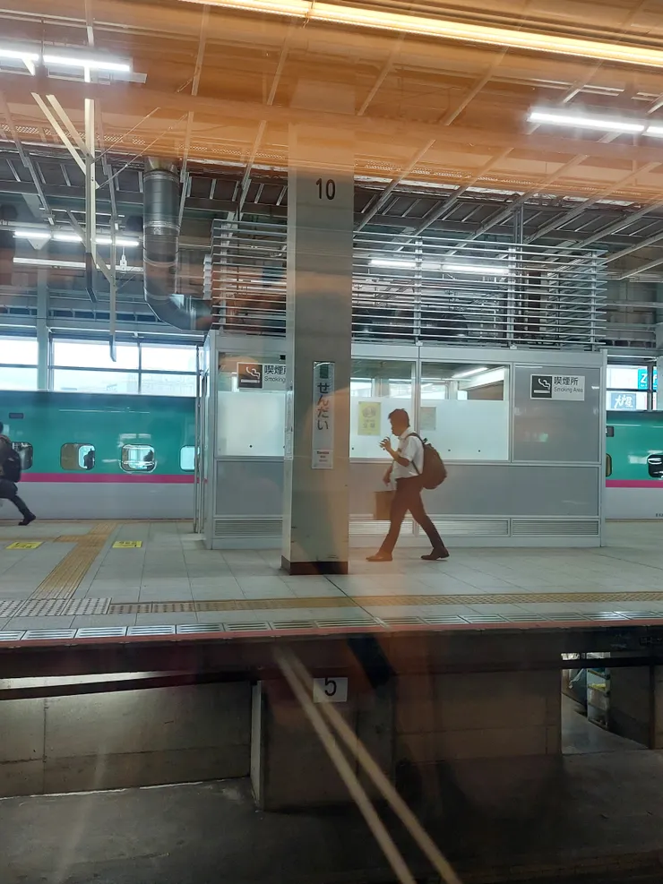 還有很多新幹線的路線沒搭過呢。我的進步空間很大。