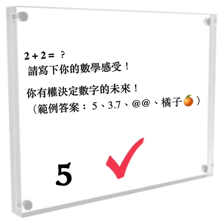 自制文字圖，背景來源(透明框圖片): [Wrought Studio 磁性相框产品图片]. (n.d.). Wayfair. https://www.wayfair.ca/decor-pillows/pdp/wrought-studio-4-x-6or-6-x-4-magnetic-picture-frame-for-tabletop-double-sided-box-bc6f97d99736413785f8f4acfda3ba6d-c005550462.html​ 