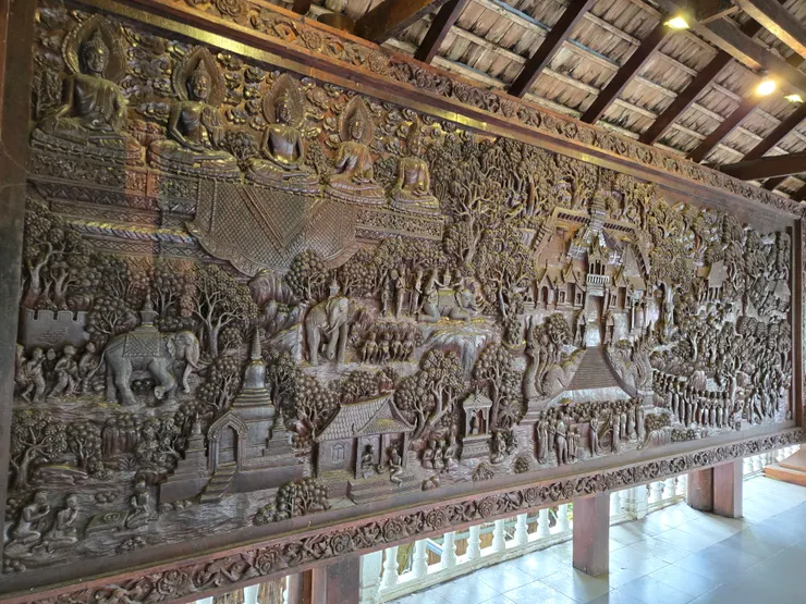 雙龍寺壁畫雕刻