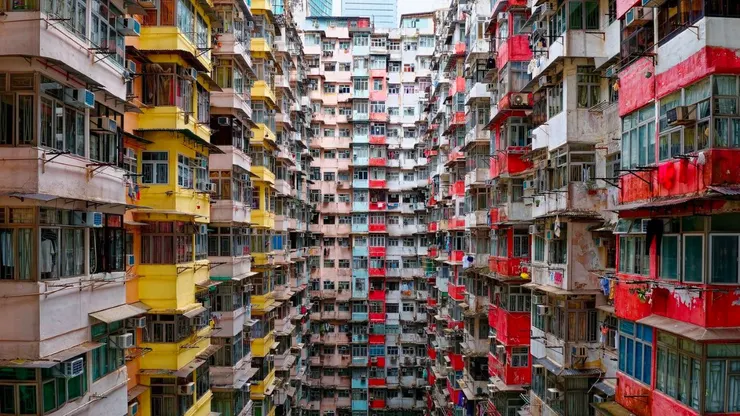 香港最著名的怪獸大廈。來源：Central Lion Rock。