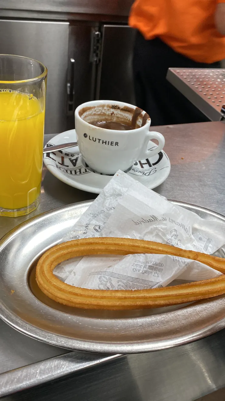 傳說中的巧克力與churros