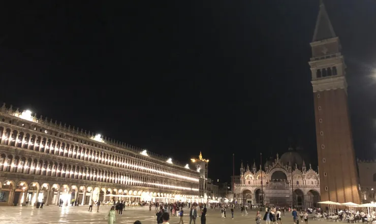 聖馬可廣場夜景