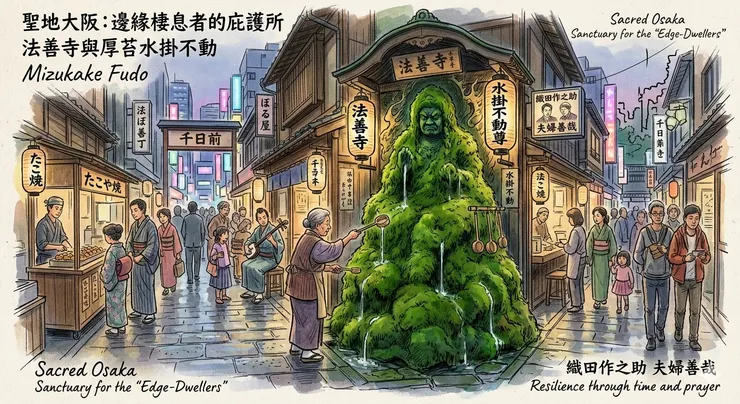 法善寺與千日前(保護個人健康):淨化「邊緣空間」的綠色神祕學