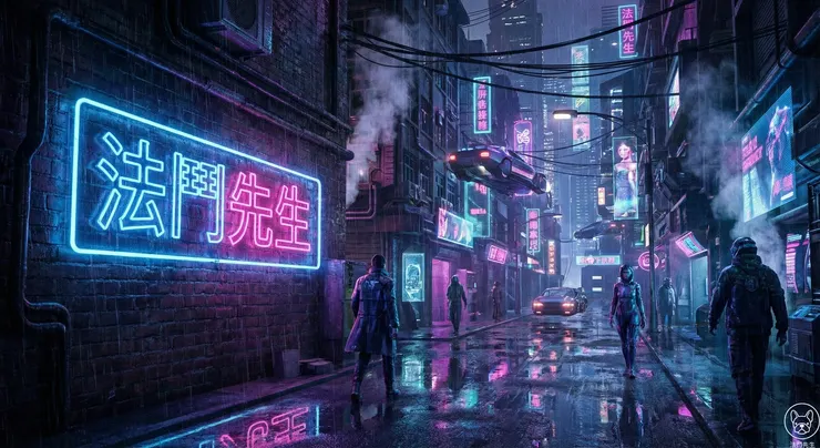 Gemini 3 Banana Pro 實測：品牌霓虹燈招牌全中文生成指令示範