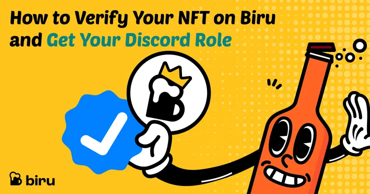 如何在 Biru 上驗證的 NFT 並獲得 Discord 角色