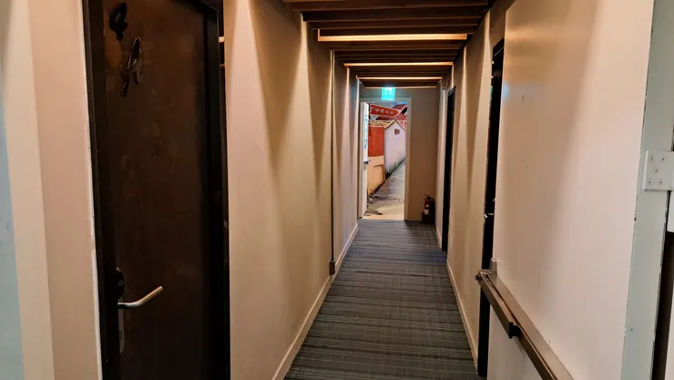 旅館的走道