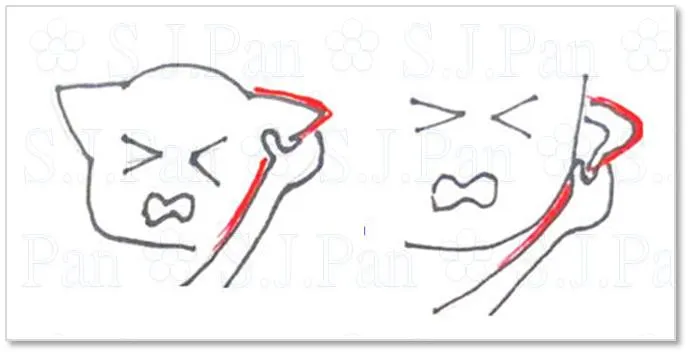 不要拉耳朵，好疼啊aaaaa~