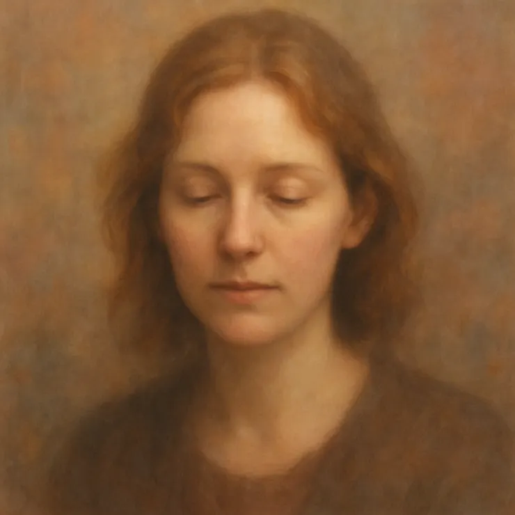 She traveled from town to town, carrying with her not a compass, but a soft-bound ledger filled with sketches that shimmered faintly, as if alive.