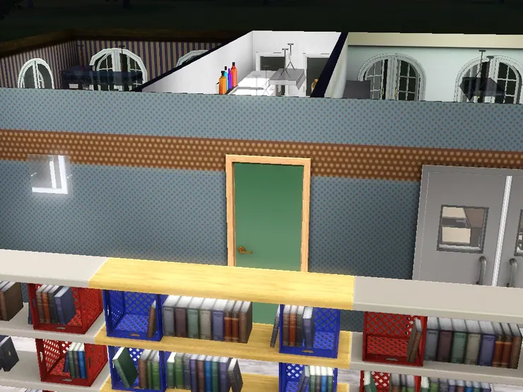 看完休息室便到旁邊的房間了。