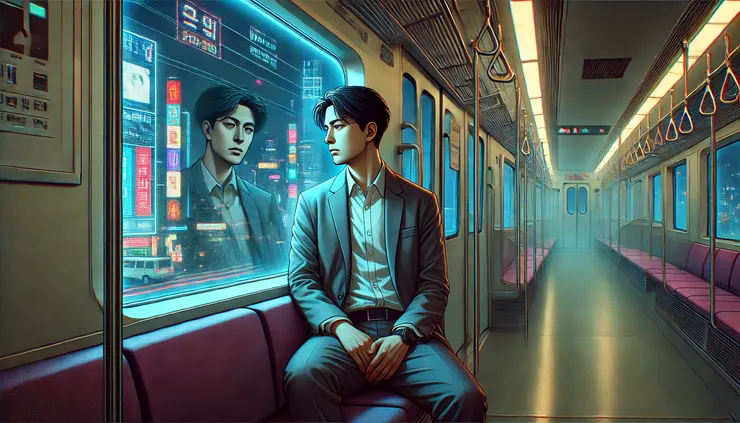 世界升級得很快,我只能在每個車窗反射裡,確認自己還沒消失。