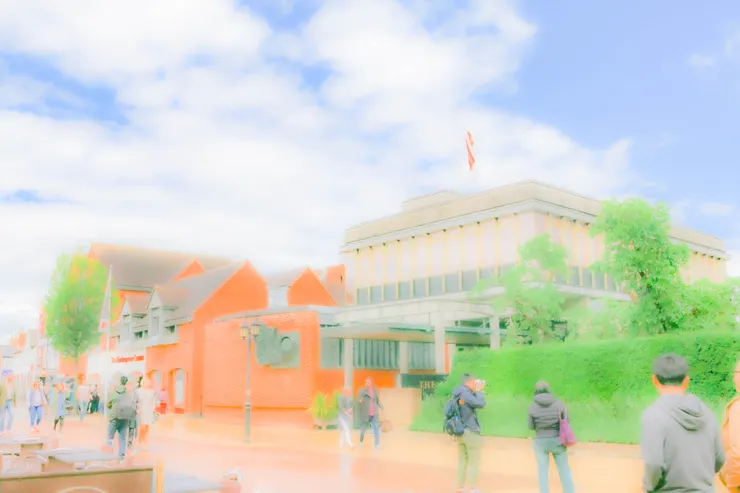 莎士比亞紀念館的入口