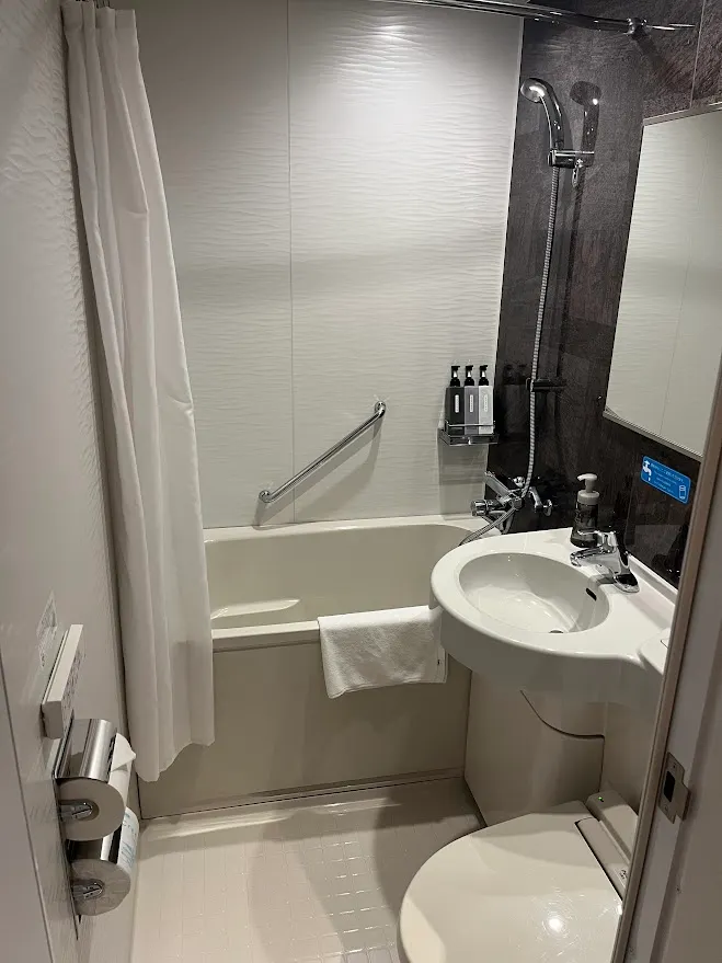 小巧的浴室_京阪京都站南飯店