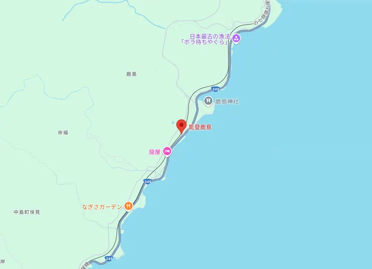 能登鹿島駅map