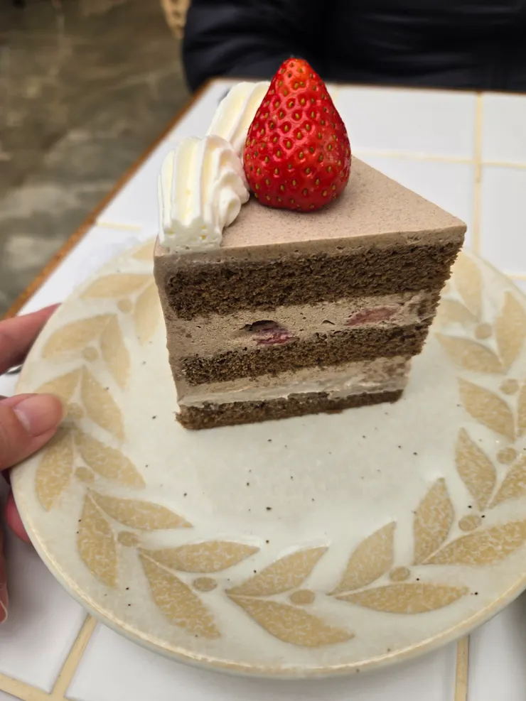 seikicafe紅玉紅茶草苺芋泥蛋糕