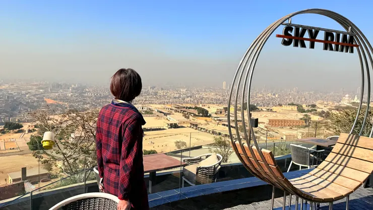 可惜霧霾太重一切都在朦朧中