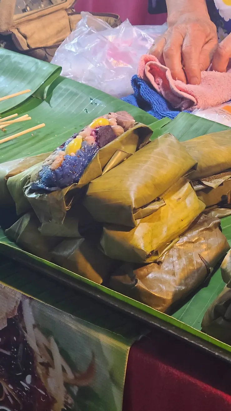很像粽子的食物