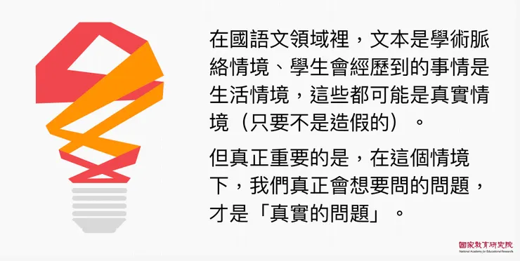 想要問的才是「真實的問題」