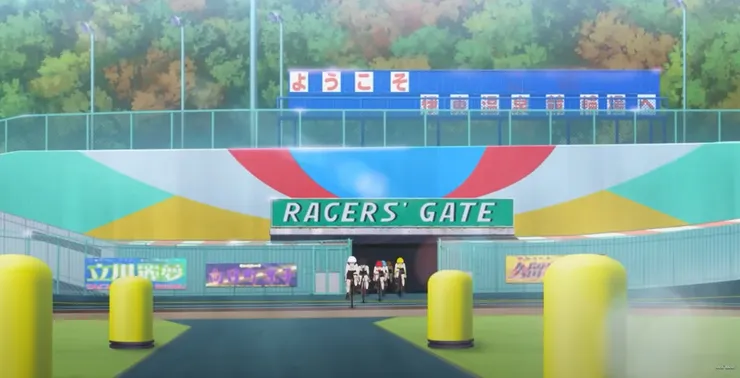 動畫場景 VS 真實伊東溫泉競輪場