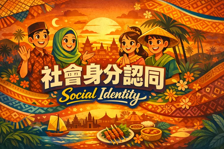 身為東南亞青年,和我們最息息相關的社會和文化身分認同。(圖/ ChatGPT製作)